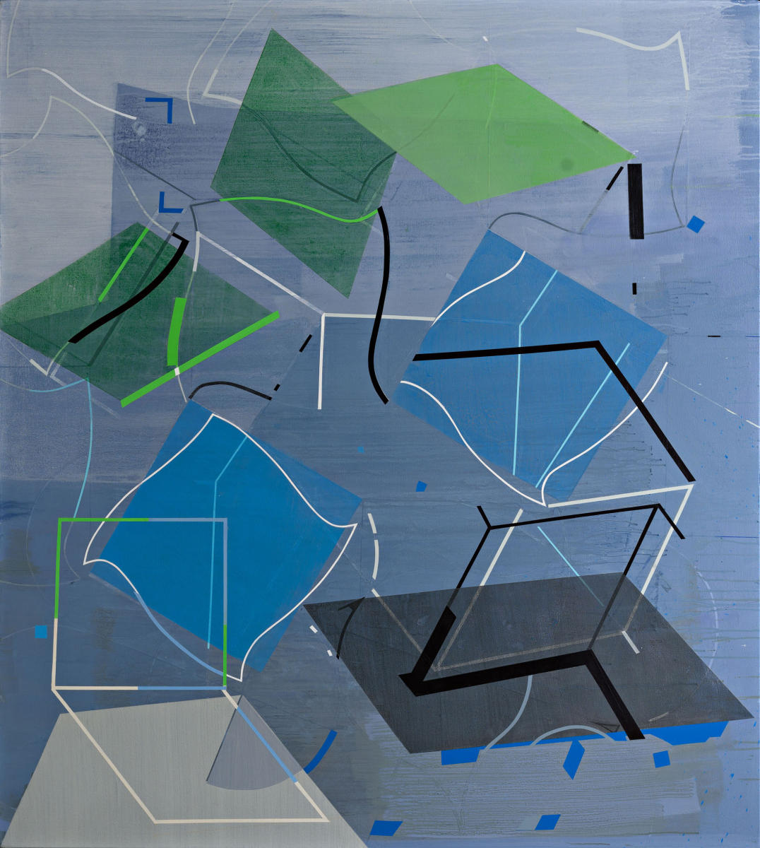 Entropic Blue       60X54in