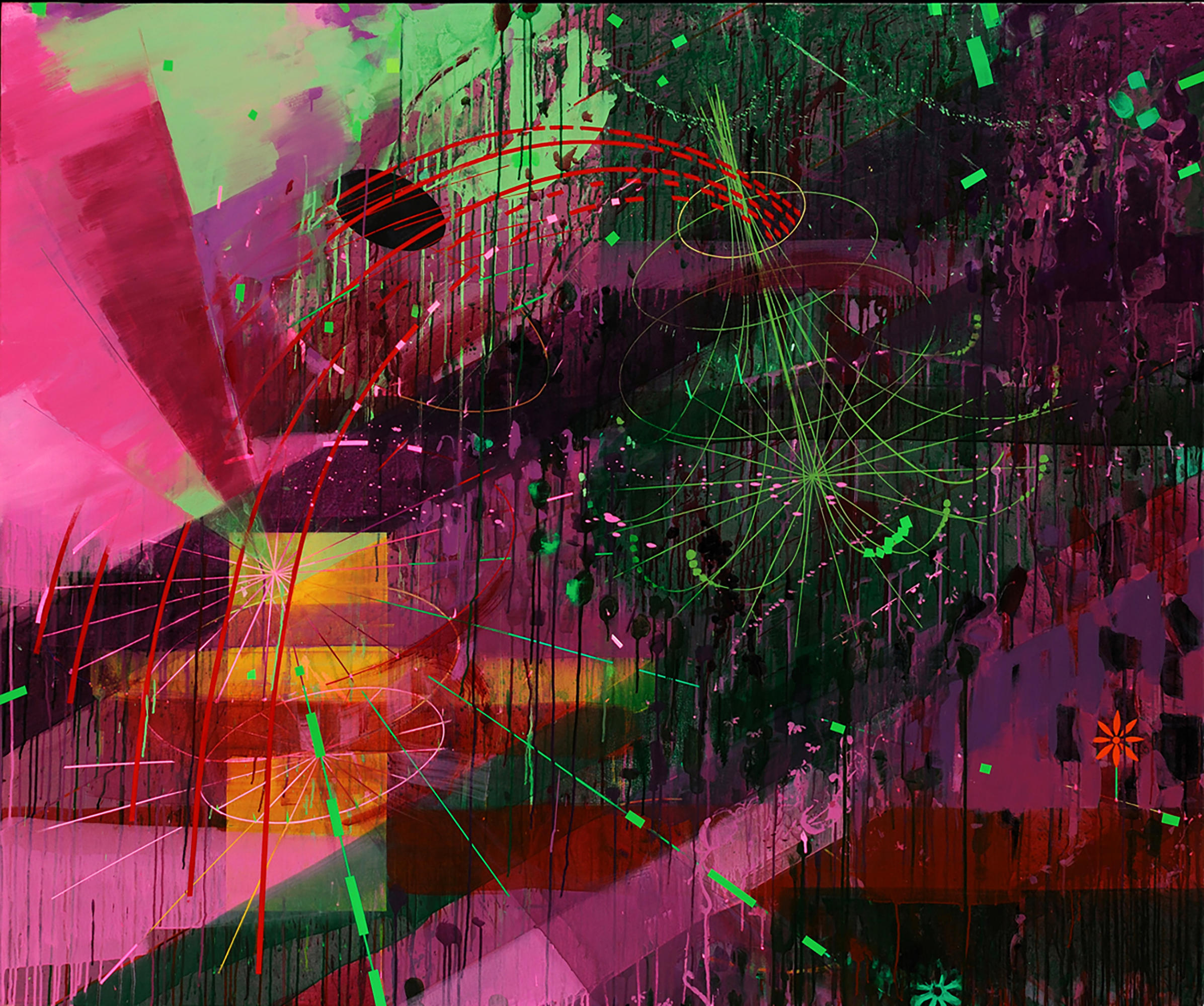        The Creation of Color
                              60X72in