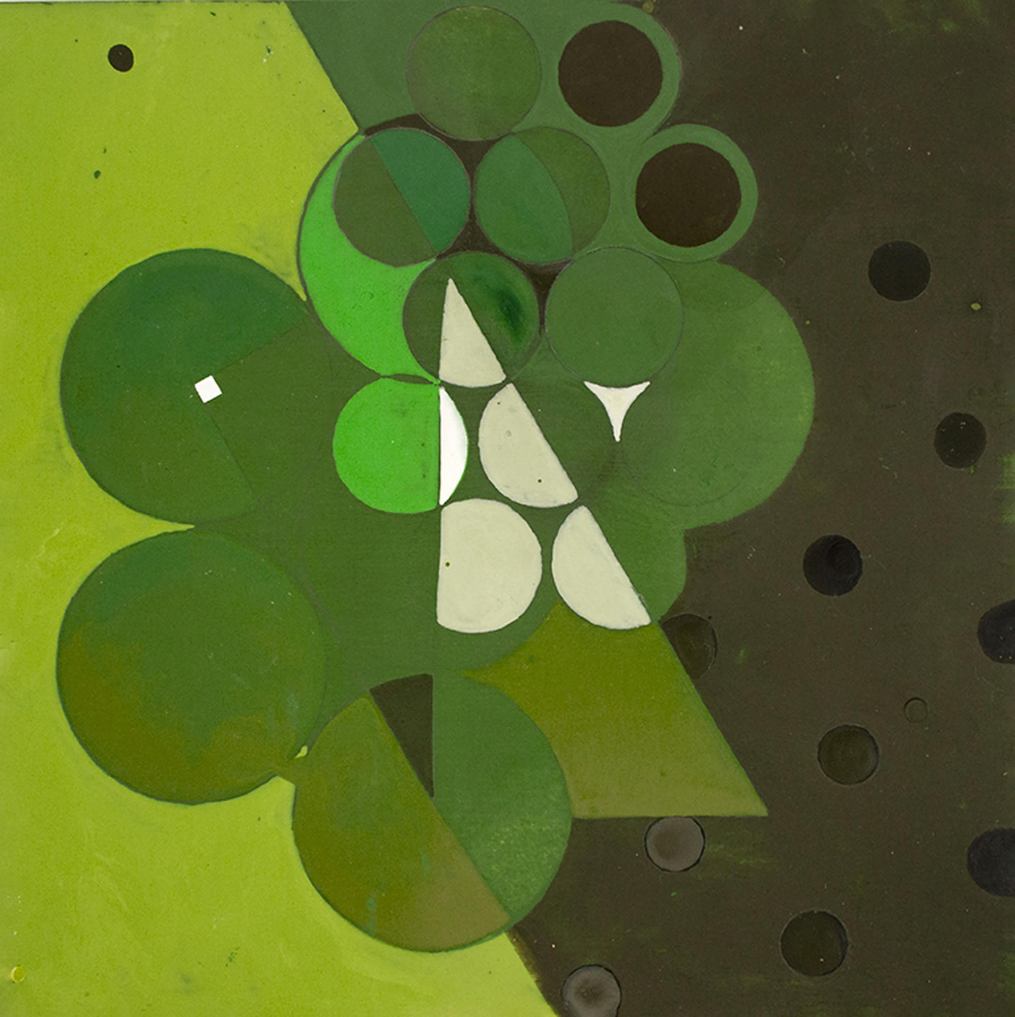 Green Mother 6      12x12in