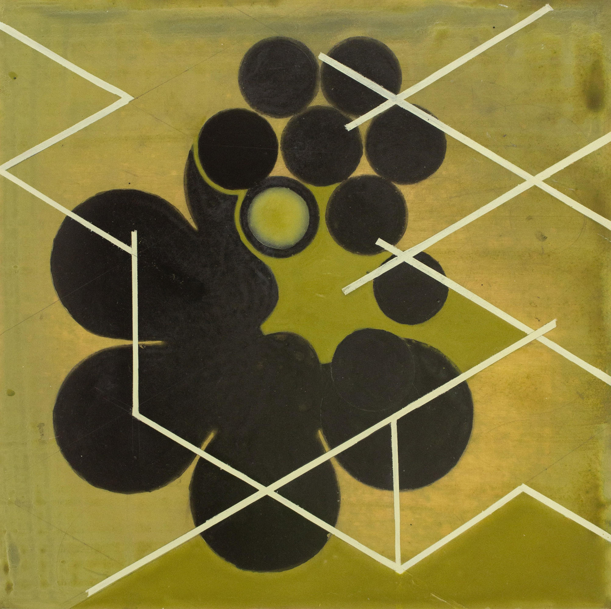 Green Mother  2      12x12in