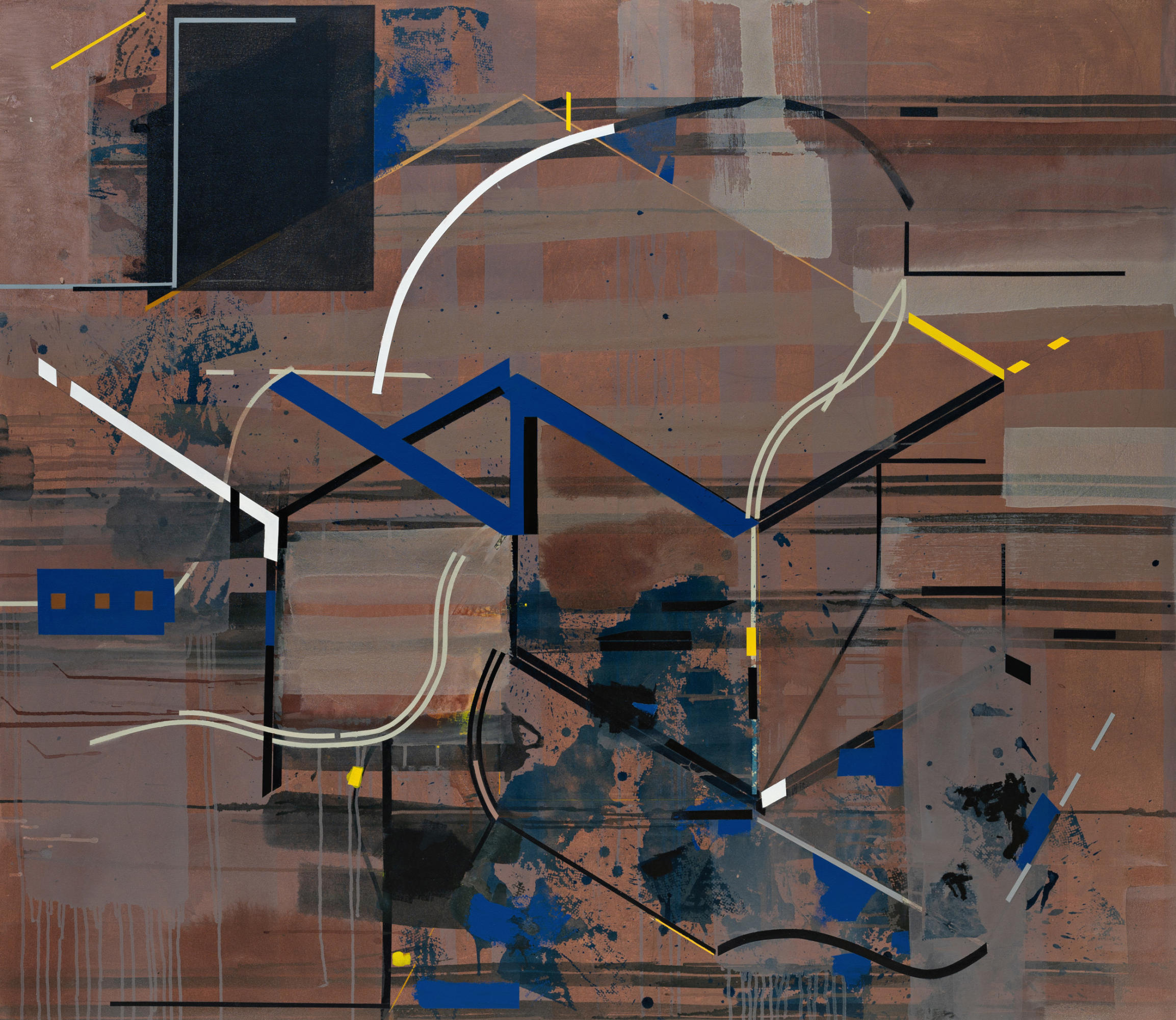 Elusive Threshold#4 60x66in