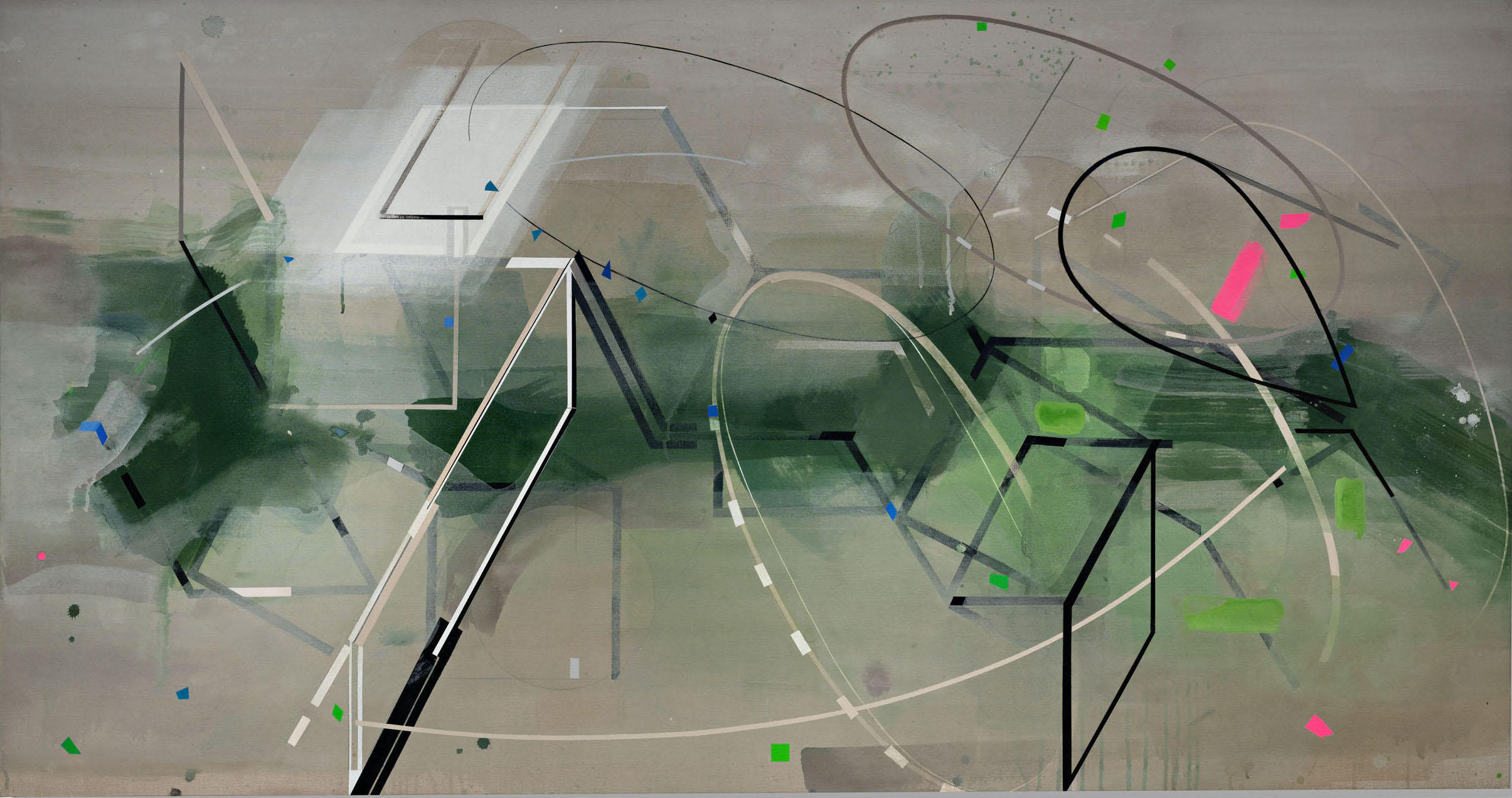 The Way We Are Here <br>42 x 80in 