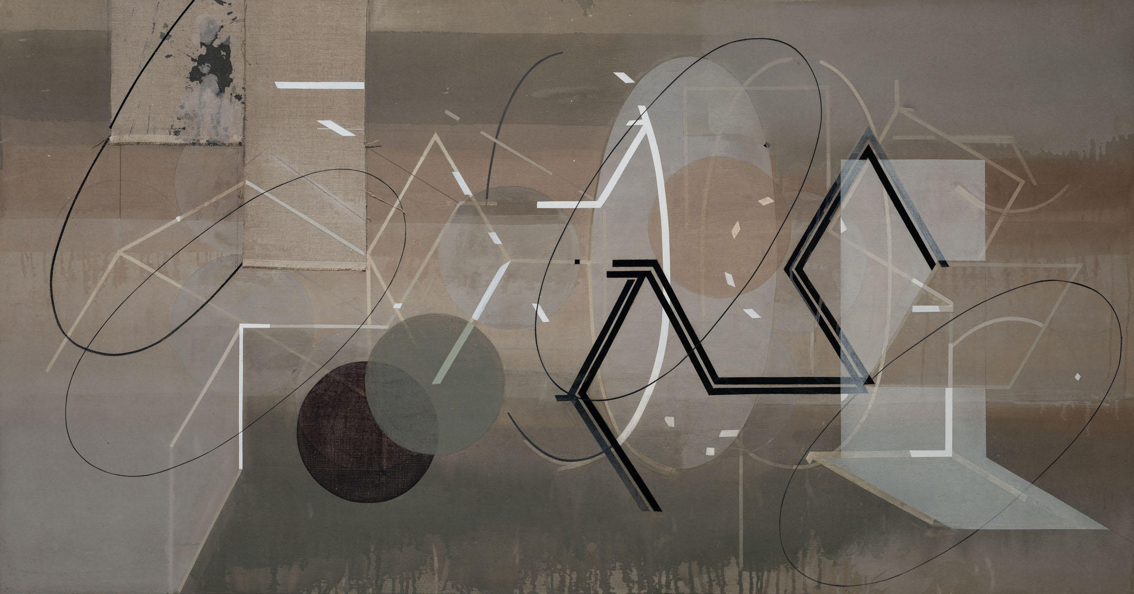 Re-Volving, Spring, E-Turnal Winter #1<br>
42 x 80in