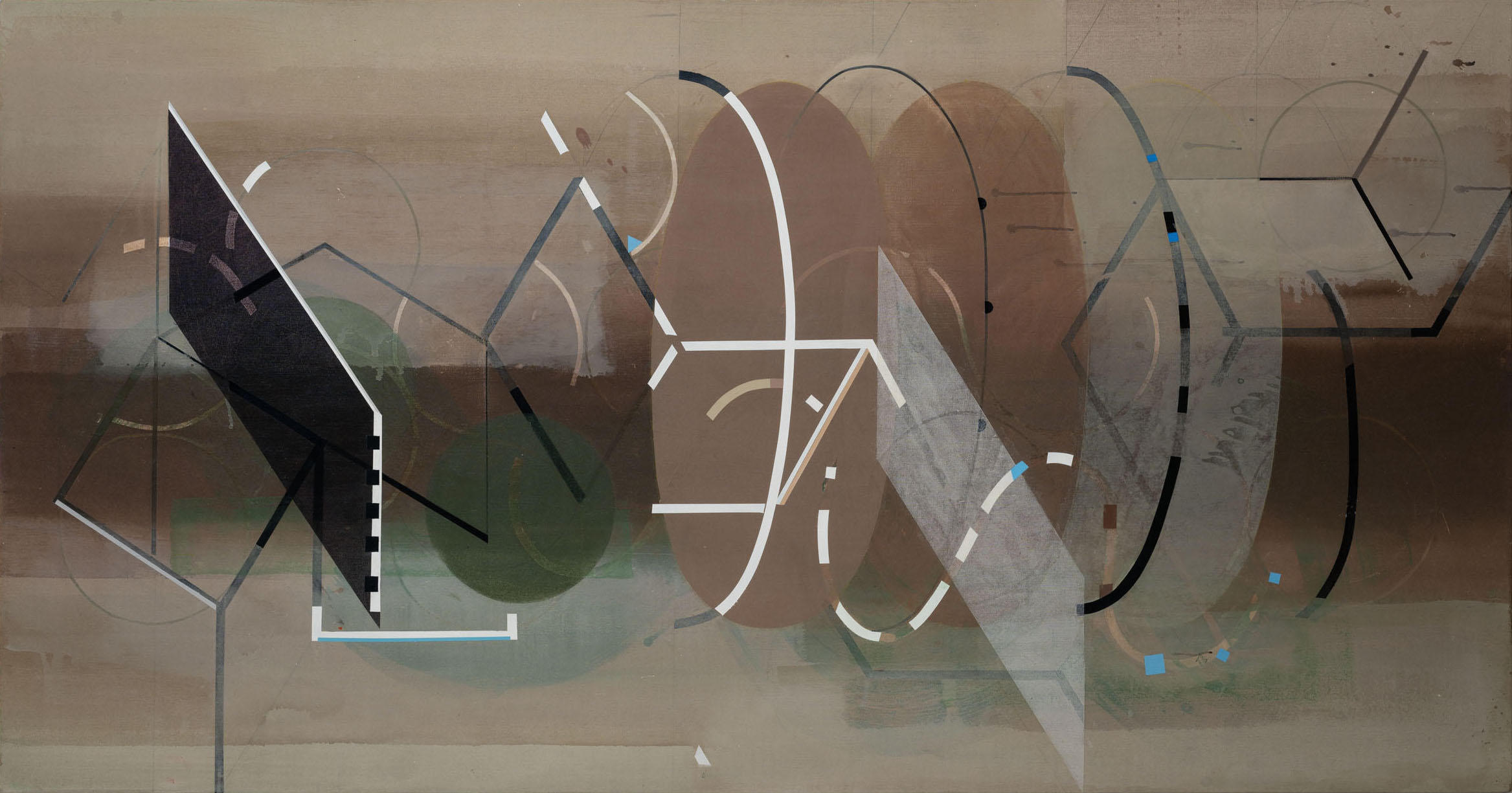 Re-Volving, Spring, E-Turnal Winter  #2<br>
42 x 80in